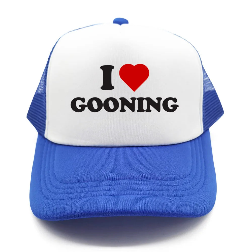 "I Love Gooning" Mesh Trucker Hat