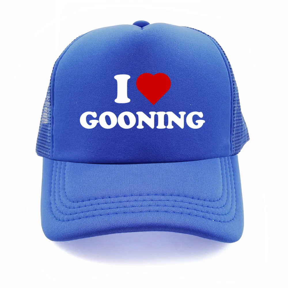 "I Love Gooning" Mesh Trucker Hat