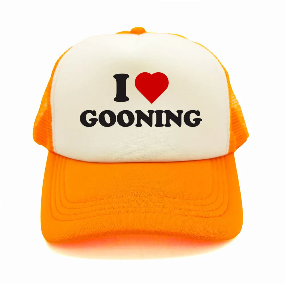 "I Love Gooning" Mesh Trucker Hat