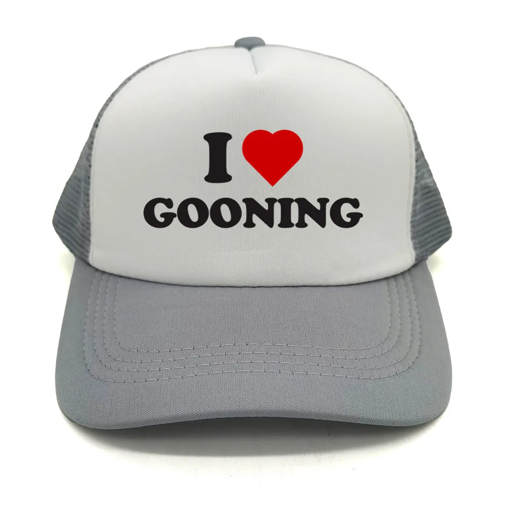"I Love Gooning" Mesh Trucker Hat