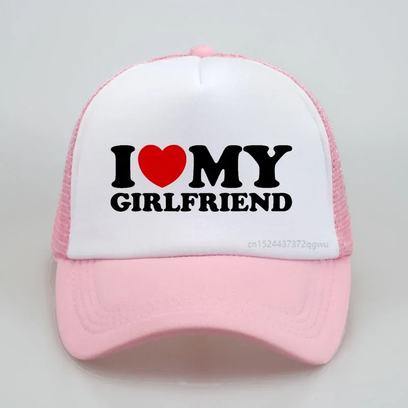 "I Heart My Girlfriend" Trucker Hat