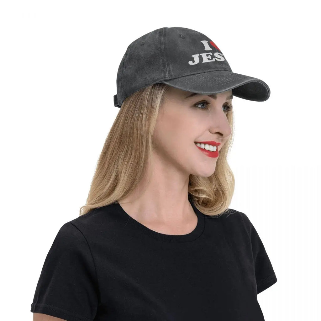 'I Love Jesus' Baseball Hat