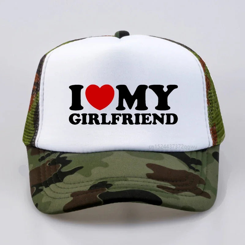 "I Heart My Girlfriend" Trucker Hat