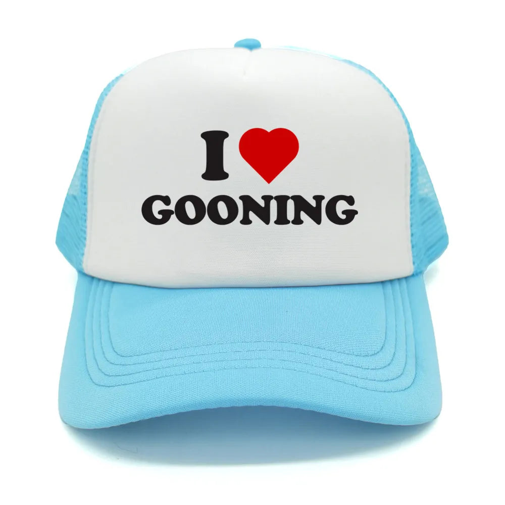 "I Love Gooning" Mesh Trucker Hat
