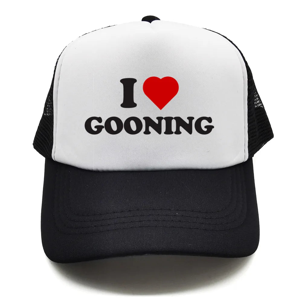 "I Love Gooning" Mesh Trucker Hat