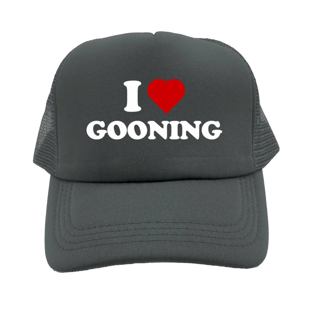 "I Love Gooning" Mesh Trucker Hat