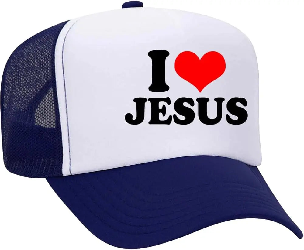 'I Love Jesus' Trucker Hat