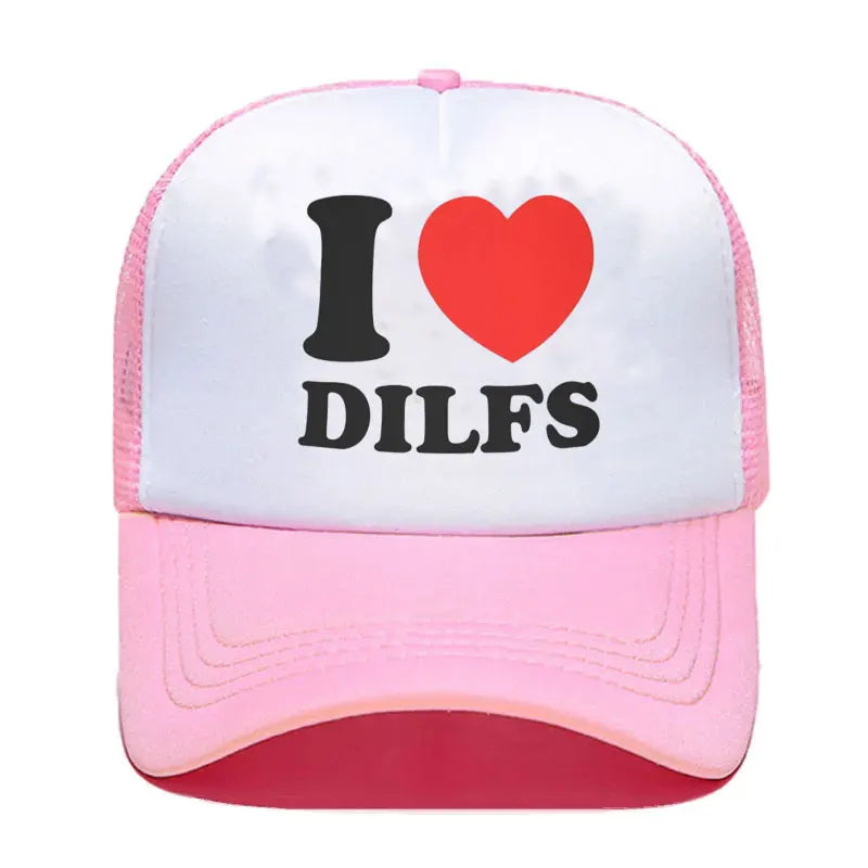 "I Love Dilfs" Trucker Cap