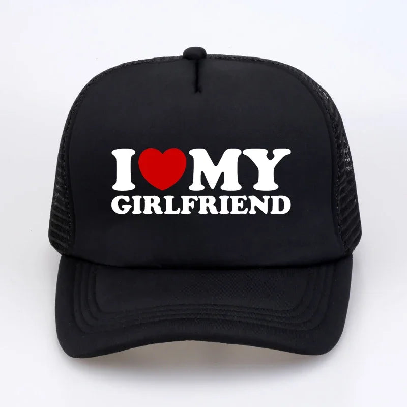"I Heart My Girlfriend" Trucker Hat