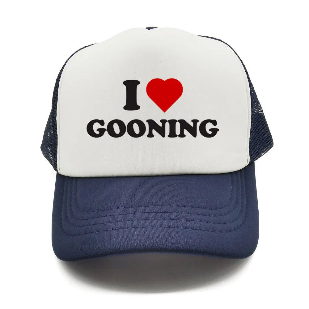 "I Love Gooning" Mesh Trucker Hat