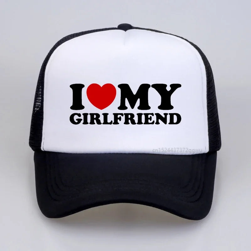 "I Heart My Girlfriend" Trucker Hat