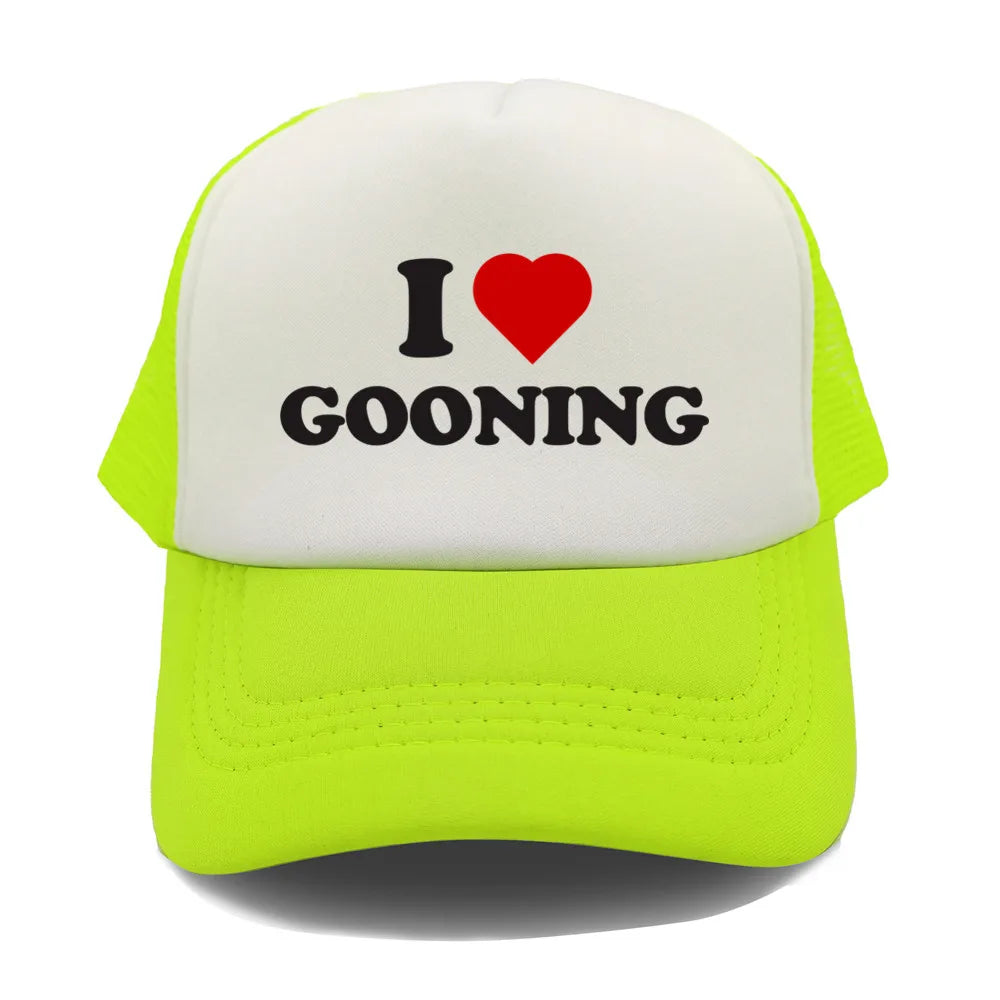 "I Love Gooning" Mesh Trucker Hat