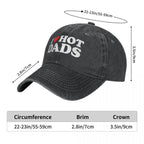 "I Love Hot Dads" Baseball Cap