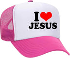 'I Love Jesus' Trucker Hat