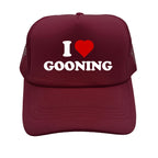 "I Love Gooning" Mesh Trucker Hat