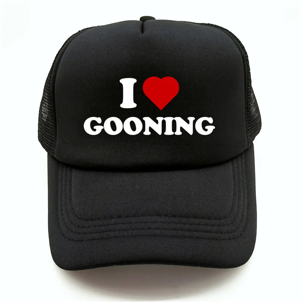 "I Love Gooning" Mesh Trucker Hat