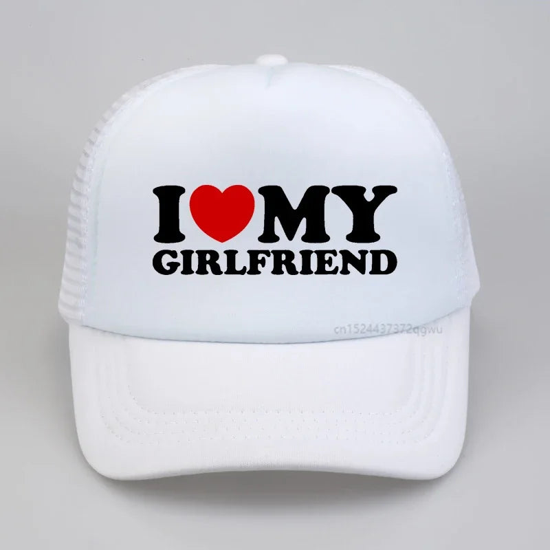 "I Heart My Girlfriend" Trucker Hat
