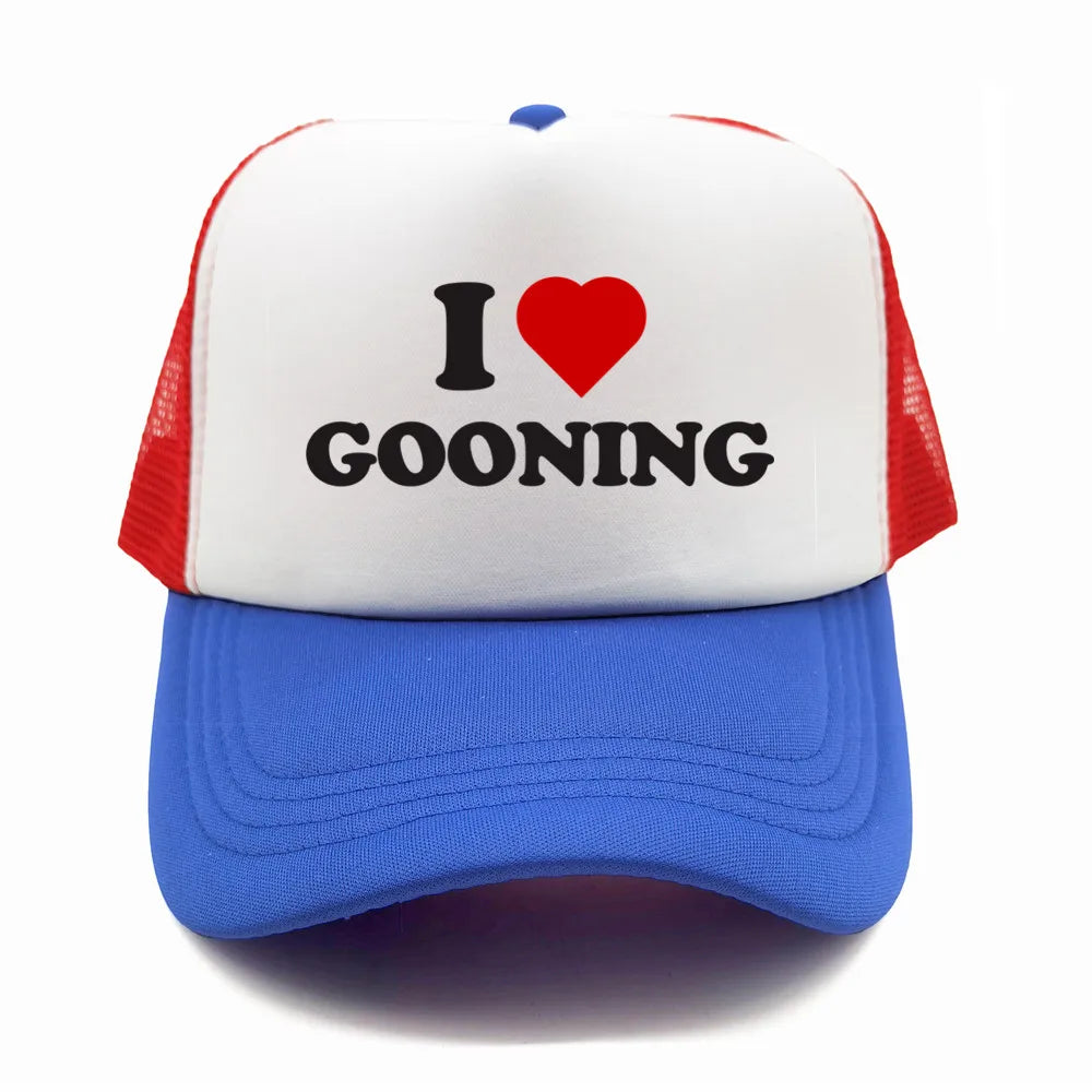 "I Love Gooning" Mesh Trucker Hat