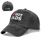 "I Love Hot Dads" Baseball Cap
