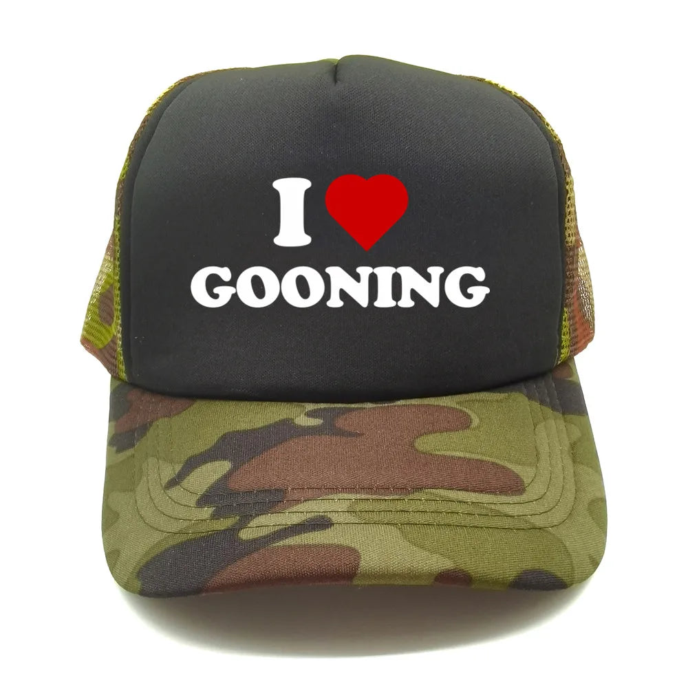 "I Love Gooning" Mesh Trucker Hat